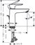 Talis E Single Lever Basin Mixer 110-6