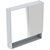 Geberit Selnova Square 58.8cm Mirror Cabinet with Two Doors-0