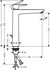 Talis E Single Lever Basin Mixer 240-6