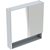 Geberit Selnova Square 78.8cm Mirror Cabinet with Two Doors-0