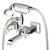 Bellagio Exposed Bath / Shower Mixer With Cross Handle-0