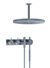 One Handle Build-In Ceiling Mounted Mixer Shower-1