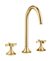 Vaia Three Hole Cross Handle Basin Mixer With Pop-Up Waste-3