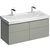 Xeno² Cabinet For 120cm Washbasin With Four Drawers-2
