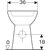 Geberit Selnova Comfort Floor-Standing WC For Close-Coupled Exposed Cistern-2