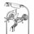 Delfi Exposed Bath / Shower Mixer