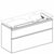 Smyle Square Cabinet For 120cm Double Washbasin With Two Drawers-4