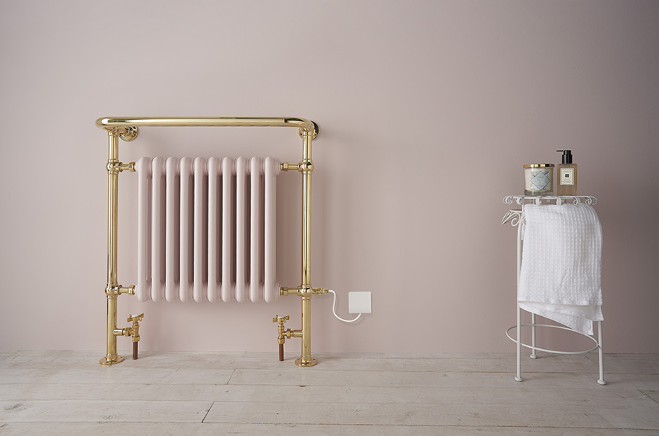 Dual fuel traditional radiator outlet
