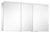 Royal Reflex.2 Mirror Cabinet - 24205 - 1300 x 700 x 150 mm