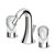 Nude 3 Hole Bidet Mixer