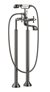 Madison Two-Hole Bath Mixer Free-Standing with Hand Shower Set-5