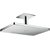 Overhead Shower 460/300 2jet With Ceiling Connection 100 mm-0