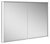 Royal Match Mirror Cabinet - 12813 - 1000 x 700 x 149 mm-0