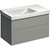 Xeno² Cabinet For 90cm Washbasin With Shelf Surface-2