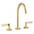 Vaia Three Hole Lever Handle Basin Mixer With Pop-Up Waste-3