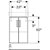 Geberit Selnova Compact 45cm Cabinet For Corner Handrinse Basin, With Two Doors-2