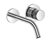 Meta PURE Wall-Mounted Single-Lever Basin Mixer - 190 mm Projection