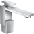 AXOR Edge Single Lever Basin Mixer 130 with Push-Open Waste Set - Diamond Cut-0