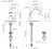 CYO Single Lever Basin Mixer 143 mm Projection-4