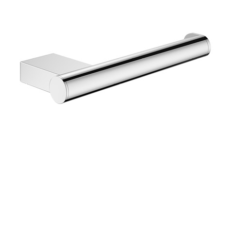 brushed steel toilet roll holder