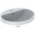 VariForm Countertop Oval Washbasin With Tap Hole Bench