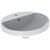 VariForm Countertop Oval Washbasin With Tap Hole Bench