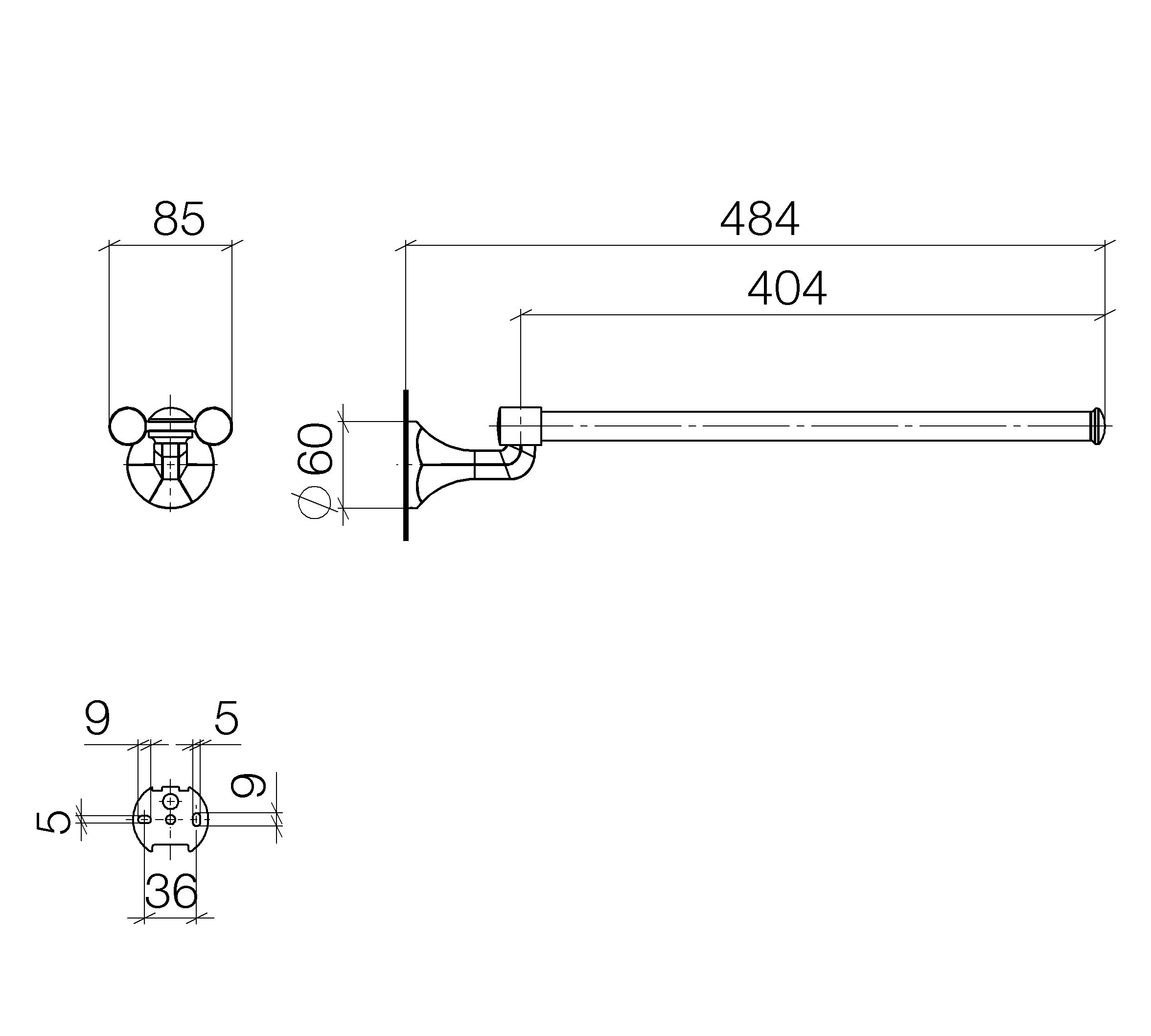 Towel bar parts online