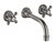 Madison Wall-Mounted Basin Mixer Without Pop-Up Waste-5