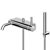 Pan Wall Mounted Bath / Shower Mixer