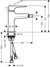 Metropol Single Lever Bidet Mixer With Lever Handle & Push-Open Waste Set-6