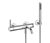 Meta Single-Lever Bath Mixer For Wall-Mounting With Hand Shower Set