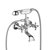 Madison Bath Mixer for Wall Mounting With Hand Shower Set