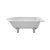Tye Shower Bath - White Acrylic-1