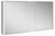Royal Match Mirror Cabinet - 12805 - 1300 x 700 x 160 mm