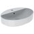 VariForm Lay-On Oval Washbasin With Tap Hole Bench