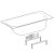 Soana Rectangular Bathtub With Set of Feet-2