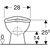 Bambini Floor-Standing WC For Babies & Small Children, Washdown-2