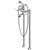 Agora Classic Bath/Shower Mixer Freestanding With Ceramic Lever Handles-0