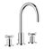 Tara Three-Hole Basin Mixer With Pop Up Waste-0