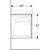 Xeno² Cabinet For 120cm Washbasin With Four Drawers-5
