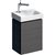 Xeno² Cabinet For 40cm Handrinse Basin With One Door-1