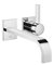 Mem Wall-Mounted Single Lever Basin Mixer - 247 mm Projection-0