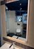 HIB Bastille Mesh Mirror - Black Chrome - LESS THAN HALF PRICE EX DISPLAY