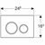 Sigma 21 Flush Plate For Dual Flush-4