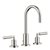 Tara Three-Hole Basin Mixer With Pop Up Waste-1