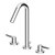 Medameda 3 Hole Basin Mixer - Height 270 mm-0