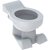 Bambini Floor-Standing WC for Children, Washdown, Lion Paw Design, for WC Seat