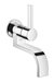 Mem Wall-Mounted Single-Lever Basin Mixer Without Pop-Up Waste