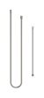 Metal Shower Hose In Two Parts 2250 mm-2
