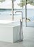 FS1 Free-Standing Bath Mixer With Hand Shower - Height 1080 mm-0